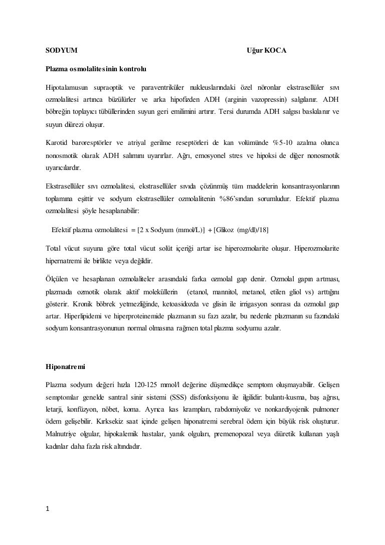 Hipokaleminin nedenleri ve belirtileri Hipokaleminin nedenleri ve belirtileri